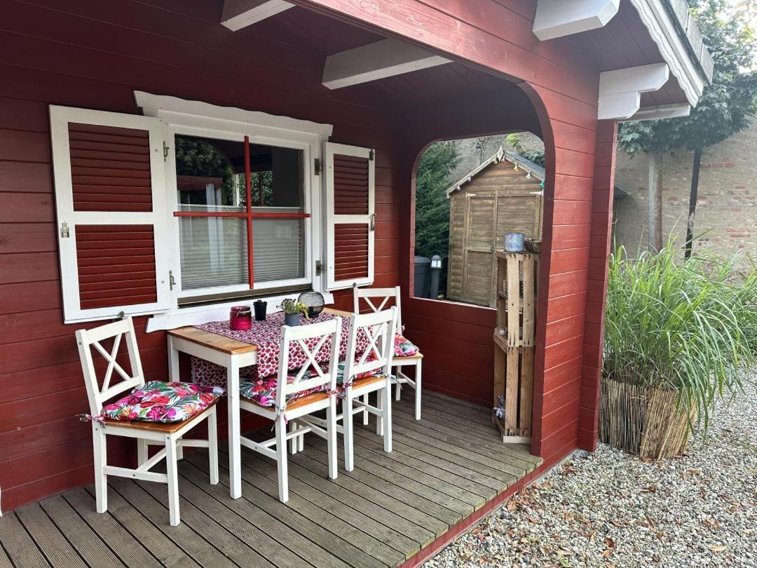 Neu! Ferienhuette Tiny House Villa Schoningen Exterior photo
